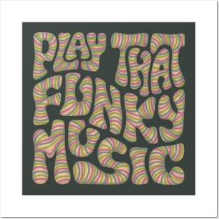 Play That Funky Music Word Art Posters and Art